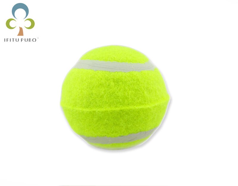 1pc 6.3cm tennisbolde til begyndere eller hundetræning udendørs sjov sport kæledyr legetøj tennisbold gyh