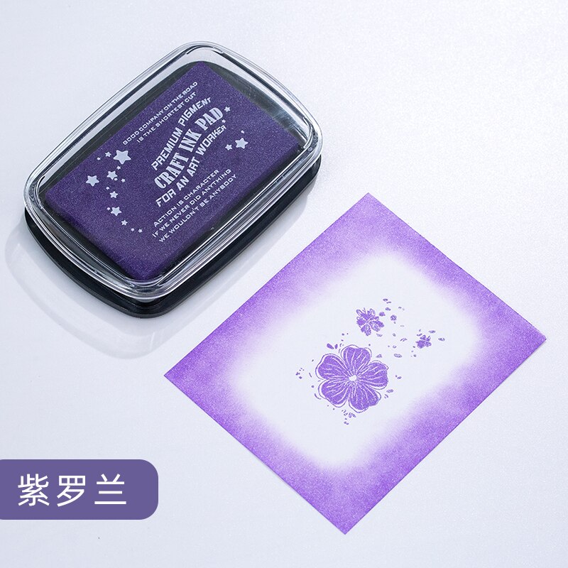 COO NOTE ink pad oil planner scrapbooking silicone stamp DIY diary greeting card Wood Paper Craft: O