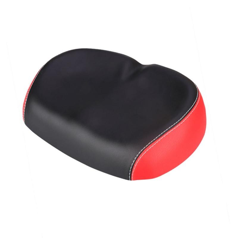 Big Ass Bike Bicycle Cycling Noseless Saddle Wide Large Soft PVC PU Pad Seat Big Butt Saddle Shock Resistance Seat: A1