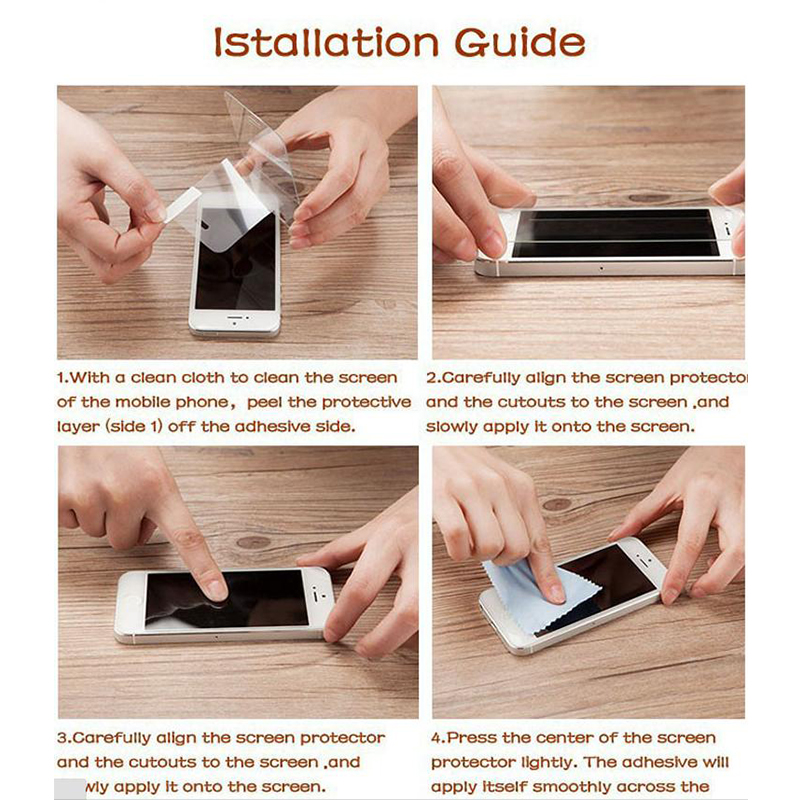 4Pcs For iPhone SE Glass iPhone SE Tempered Glass Phone Protective 9H Privacy Anti-Spy Screen Protector iPhone SE