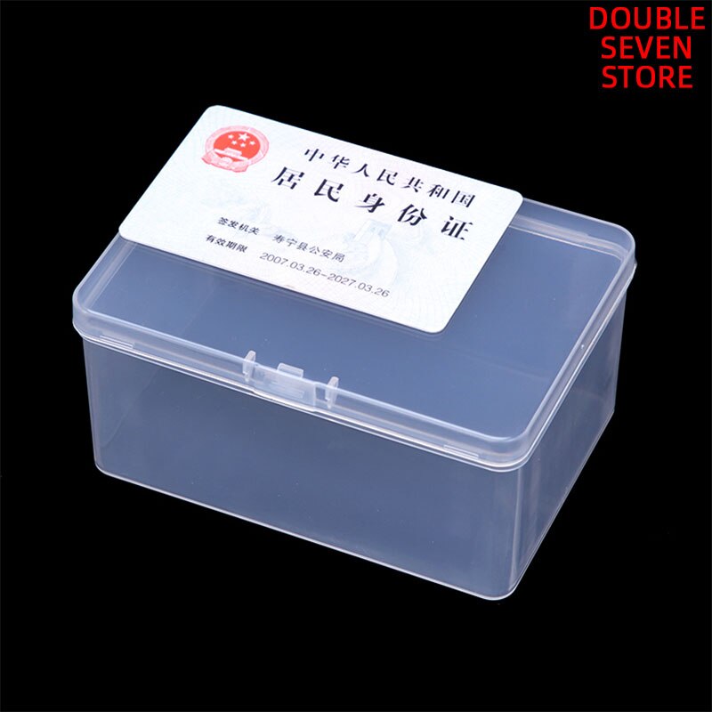 11cm Rectangle PP plastic box thicken with cover hardware screw parts storage box QTY 1PCS