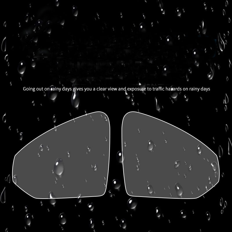 For ZEEKR 007 Accessories Rearview Mirror Waterproof Sticker Anti Fog Anti-Glare Rainproof ProtectiveFilm
