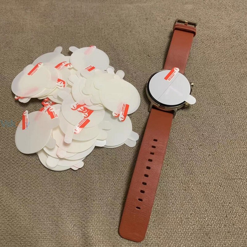 10 st tpu mjukt skärmskydd för garmin vivoactive 4s active s venu 2 fenix 5x smart watch skyddsfilm (inget härdat glas