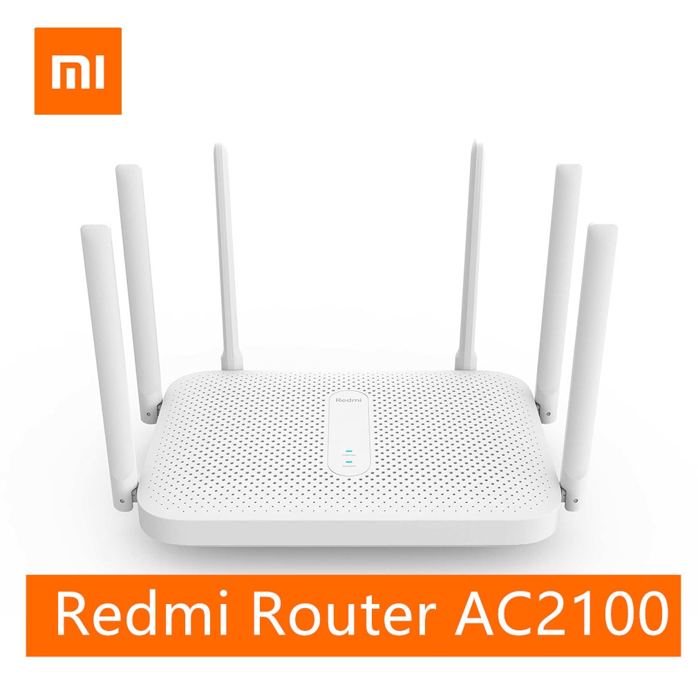 Xiaomi Redmi AC2100 routeur 2.4G / 5G double fréquence sans fil Wifi 128M RAM jeu accélérateur couverture amplificateur de Signal externe