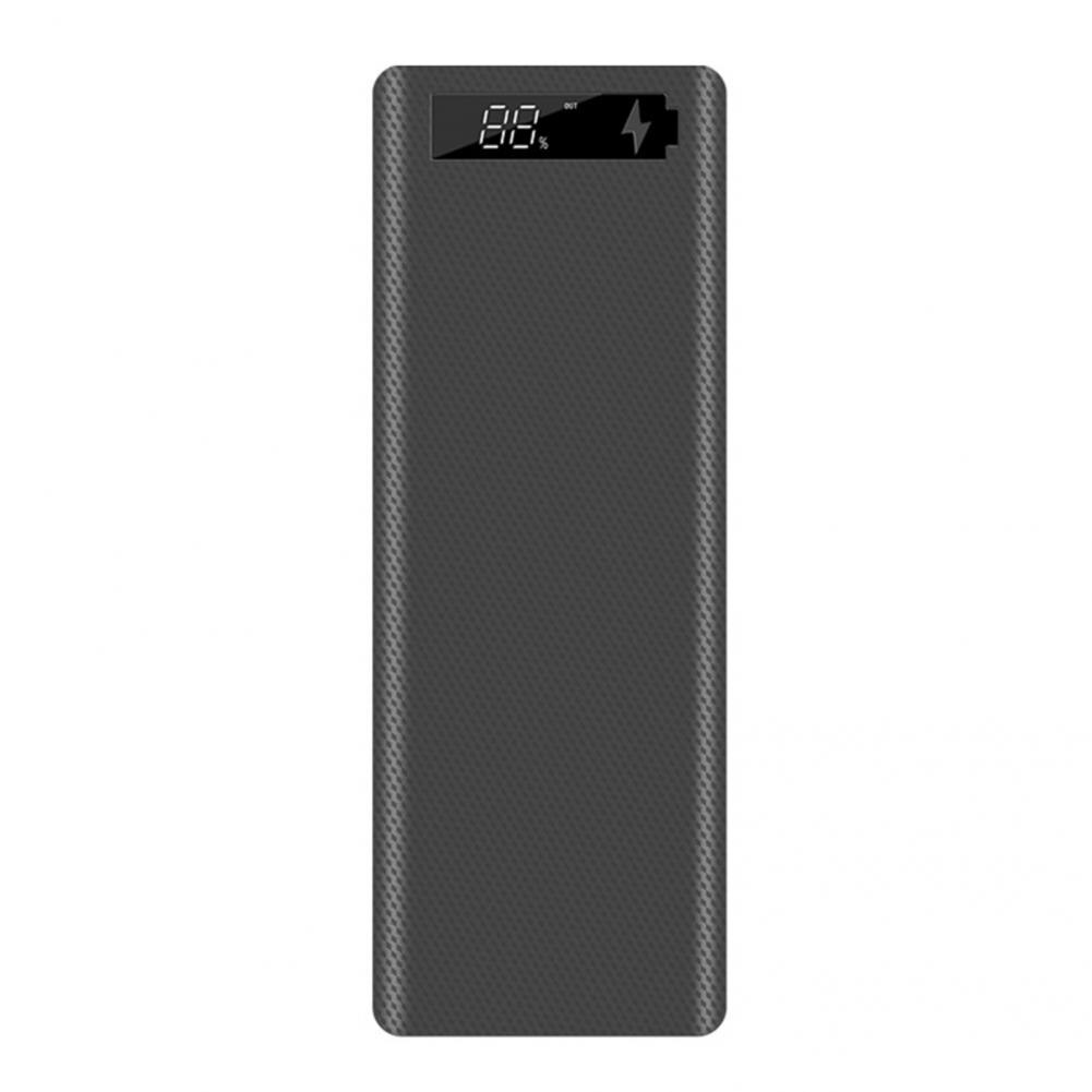 Powerbank-gehäuse, einfarbig, tragbare powerbank-hülle, hochwertige verarbeitung, handy-akkuladegerät, diy-hülle