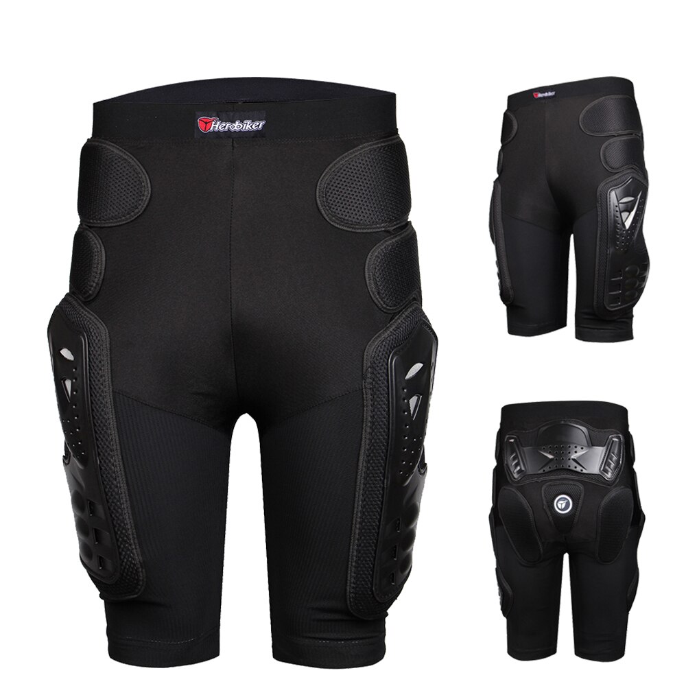 HEROBIKER-pantalones cortos de protección para motocicleta DH, armadura para patinaje, esquí, Skateboarding, equipo de protección para deportes extremos, almohadilla para la cadera