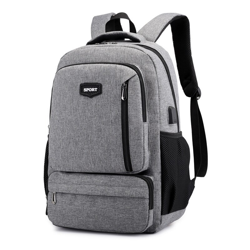 Hommes sac à dos 15.6 pouces ordinateur portable USB recharge multi-couche espace voyage homme sac nouveaux hommes sac multifonctionnel sacs à dos femmes