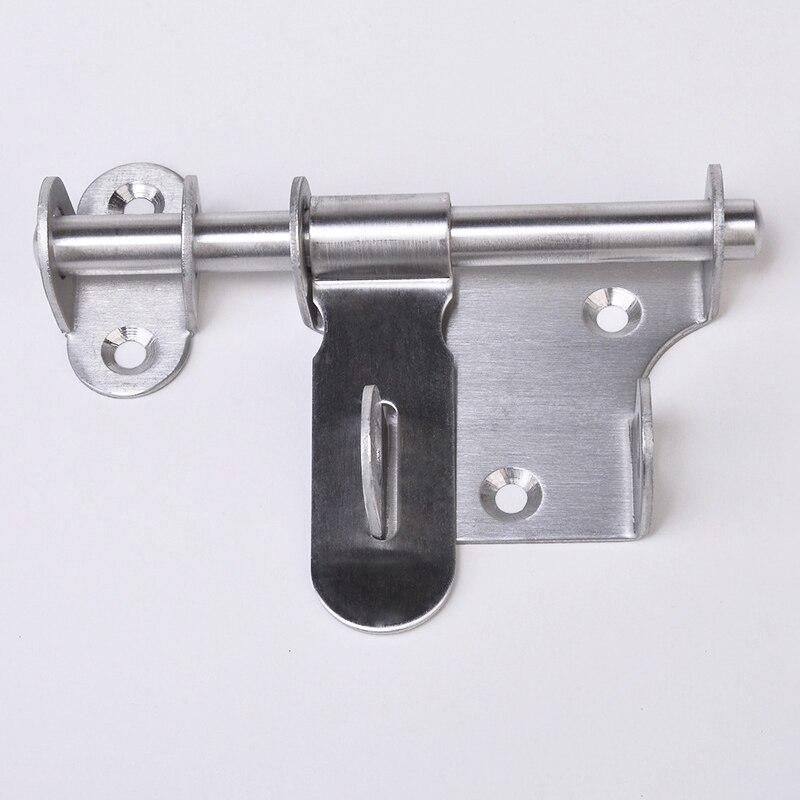 Stainless Steel Lock Latch Heavy Duty Slide Bolt Metal Doors Gates Hardware Home