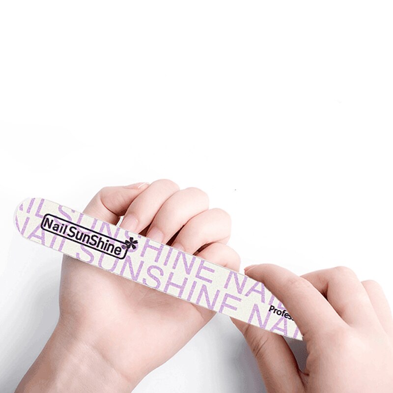 8 Stks/partij Professionele Nagelvijlen 100/120/150/180/240 Nagels Bestand Dubbele Kanten Schuren Buffing Block Tips Nail Gereedschap