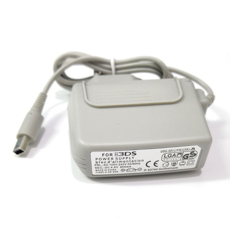 Enchufe cargador de viaje adaptador de cable de alimentación para Nintendo DS Lite NDSL 2DS 3DS N84A