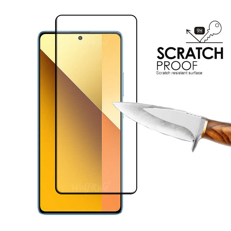 6-em-1 para redmi note 13 5g vidro xiaomi redmi note 13 5g vidro temperado protetor de tela cheia redmi note 13 pro 5g lente vidro