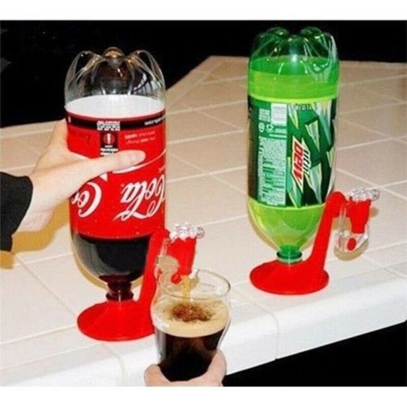 Soda Dispenser Tap Saver Bottle Coke Upside Down Drinking Water Dispense Gadget
