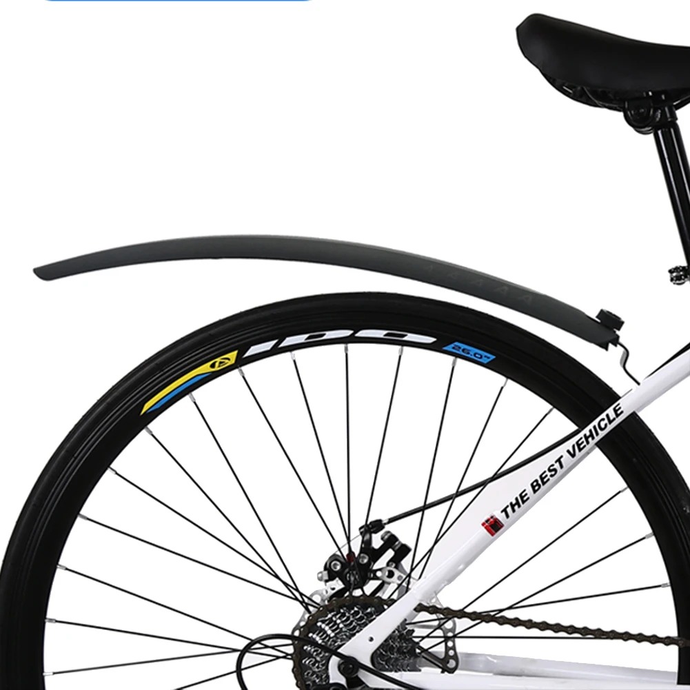 1/2 pçs para-lama de bicicleta de estrada montanhosa 700c rápido destacável instalação simples 26-28 polegada acessório universal de bicicleta