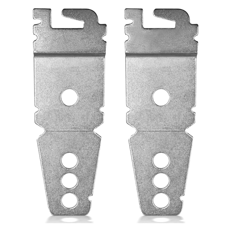 2 Pieces Undercounter Dishwasher Mounting Bracket 8269145 Dishwasher Undercounter Mounting Kit with 2 Installment Screws