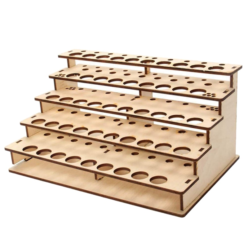 Farby butelki stojak farba DIY pędzle stojak wystawowy stojak robić przechowywania, pędzle malarskie taca modułbyć winnym narzędzie: Default Title