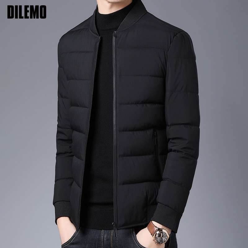 dicke Winter Jacken Männer Padded Jacken Streetwear Parkas Stepp Jacke Puffer Blase Mäntel Herren Kleidung