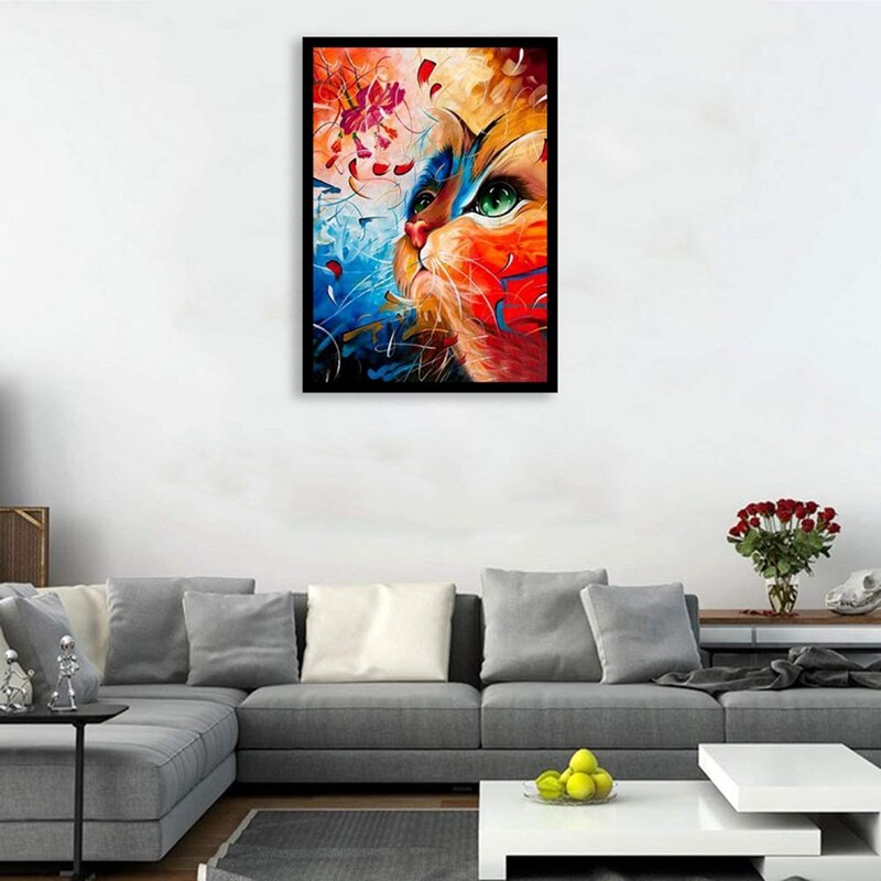 DIY 5D Diamond Painting By Number Kits Full Drill Rhinestone Pictures Arts Craft for Home Wall Decor Looking Flowers