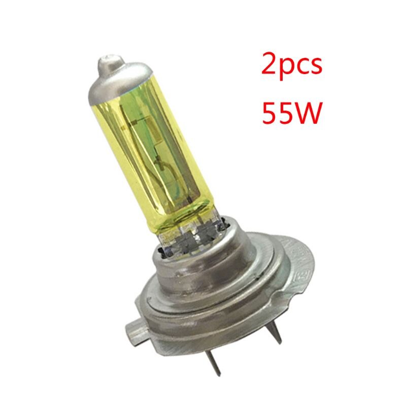 Bombillas halógenas de xenón para faro delantero de coche, luz Exterior H7, 55W/100W, 12V, 3500-4500k, 2 uds.: 2