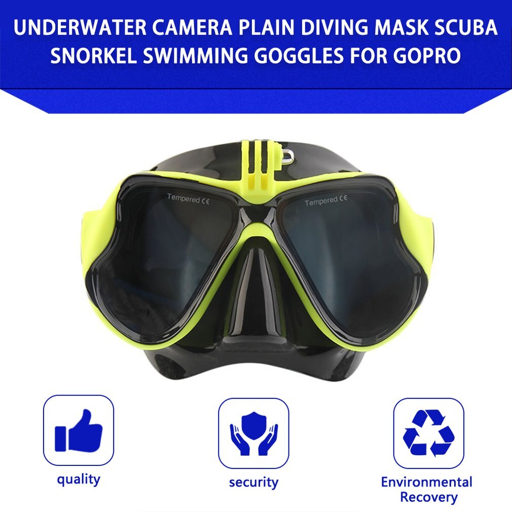 Professionele Onderwater Camera Duikbril Scuba Snorkel Zwembril Voor Sport Camera