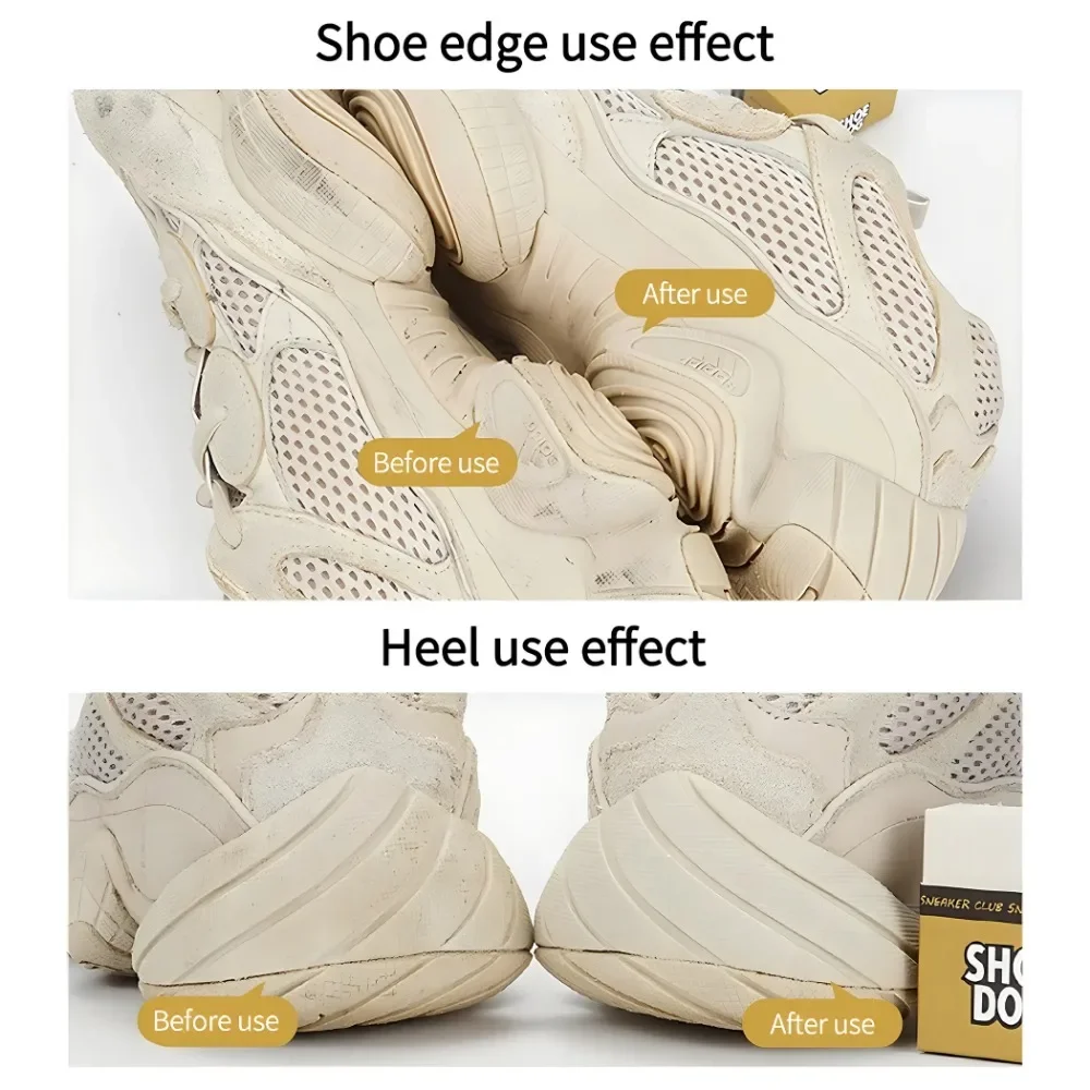 Gomme à chaussures Portable, nettoyage imperméable, baskets en cuir suédé, petites chaussures blanches, décontamination des gencives, nettoyeur de baskets