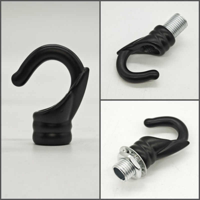 6 teile/los Tragende haken öffnung haken lampe zubehör haken esszimmer kran bar anhänger lampe M10 lampe DIY zubehör: Beige / 2G11