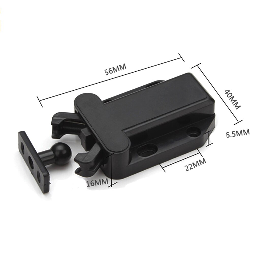 4 PCS Drawer Locks Touch Latch Release Cabinet Catch Push To Open Kitchen Cupboard Doors Furniture Hardware