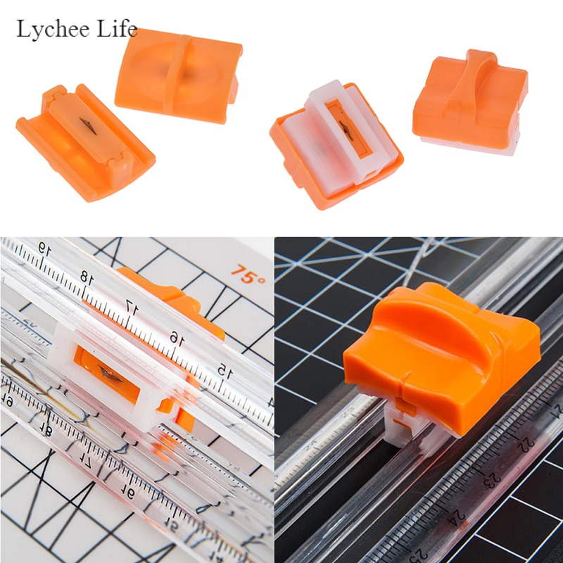 Lychee Life Triple Track Replacement Blades Cutter For Paper Crafts Guillotine Card Trimmer Ruler Diy Tools