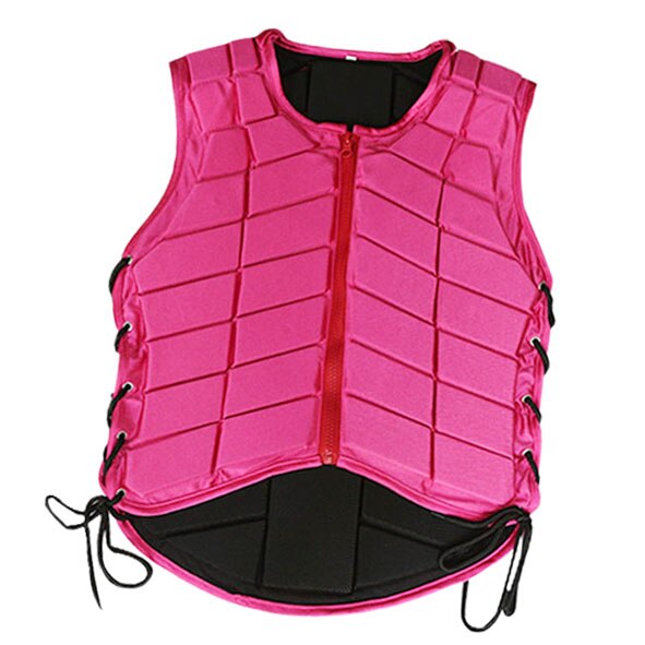 Breathable Plus Size Vest Pink Equestrian Vest Horse Riding Training Safety Waistcoat Body Protector With Nail clippers