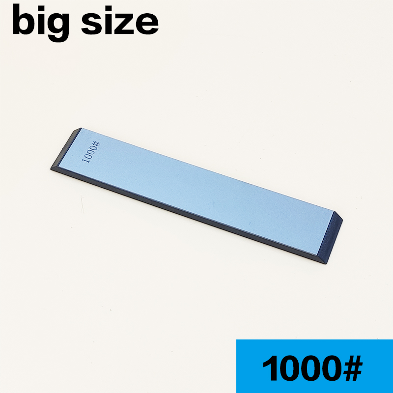 big size Special for sharpening Diamond stone Diamond knife Sharpener blade Portable Home use with base Sharpening stone bar: 1000 grit