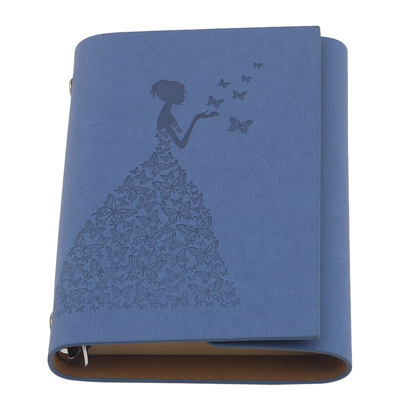 Vintage Notebook Dagboek Notepad Literatuur Note Boek Papier Vervangbare Journal Planners Kantoorbenodigdheden: Lake Blue (small)