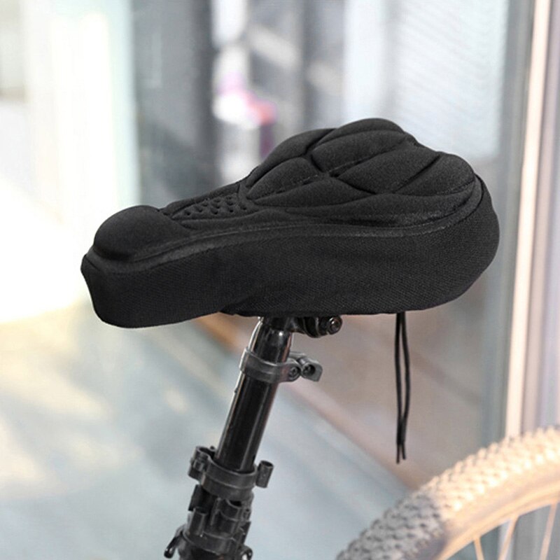 3D Fietszadel Seat Soft Bike Seat Cover Comfortabele Foam Zitkussen Fietsen Zadel Voor Fiets Accessoires