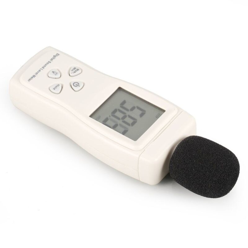 AS804 Digital Sound Level Meter 30-130db Decibel Meter Noise Monitoring Tester Smart Sensor Noise DB Detector Analyzer