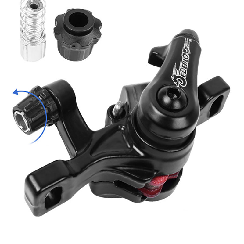 Freni a discoteca JEDERLO F180/R160 F160/R140 montagna bicicletta linea meccanica tirando freno a discoteca accessori per biciclette in lega di alluminio