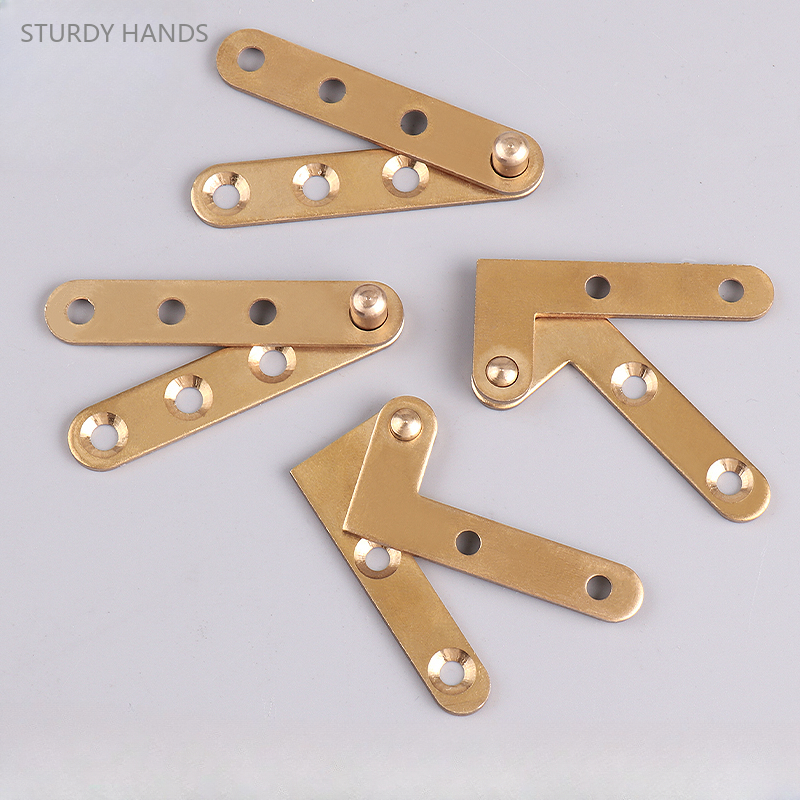 2 sets of brass upper and lower pivot hinges retro redwood door one line invisible hinge Woodworking Furniture Hinge