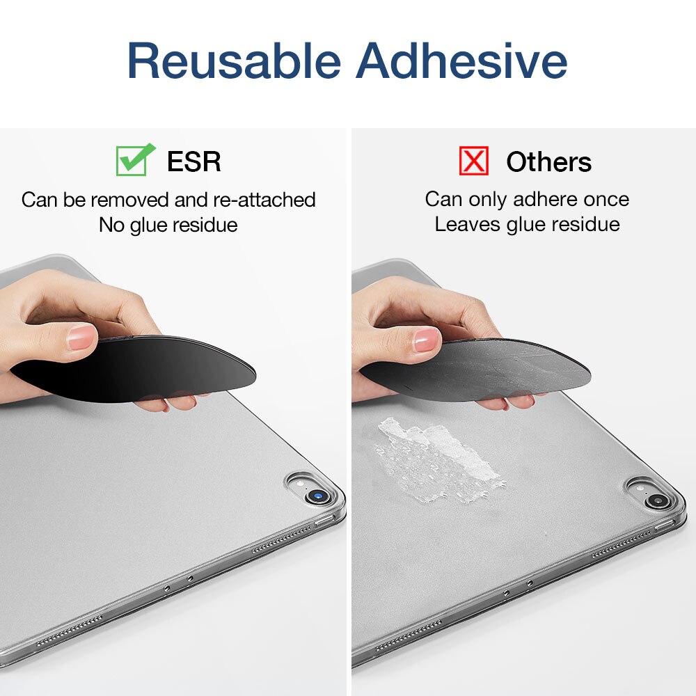 Esr Slanke Muis Houder Voor Magic Mouse Zakken Lijm Opbergtas Voor Ipad Macbook Laptop Pouch Houder Draadloze Muis Zak herbruikbare