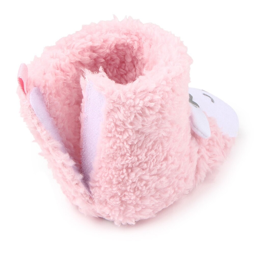 Winter Leuke Panda Animal Stijl Baby Laarzen Fleece Worm Katoen Gevoerde Schoenen Baby Booties 0-1 Baby peuter Schoenen