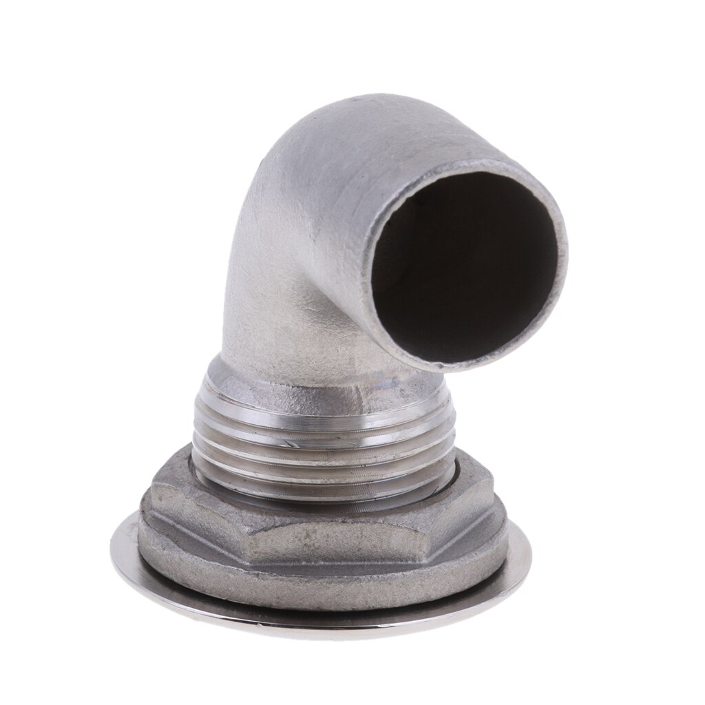 Boat Deck Floor Drain Fitting - 1" Marine 316 Stainless Steel