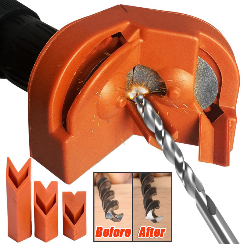 Boorslijper - Professionele borenslijper voor alle bits, elektrische boorslijper, boorreparatieset voor slijpen