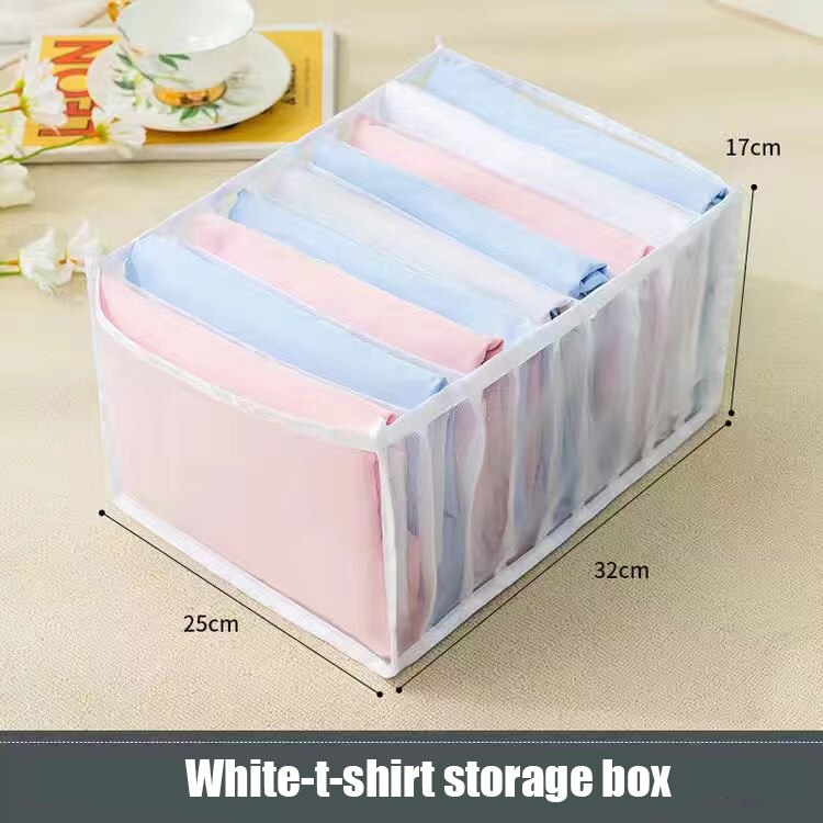 Home Foldable Clothes Closet Organizer Drawer Jeans Shirt Storage Boxs Cabinet organizer drawers Washable: SN0464