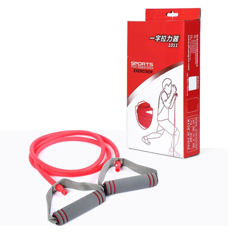 Multifunction Resistance Band Chest Expander Home Yoga Rally Band Exercise with Carrying Strap Arm Sports Fitness