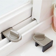 Locks On Windows Adjustable Security Door Latch Mobile Window Insurance Window Lock Accessories 6-3.7*2.3cm