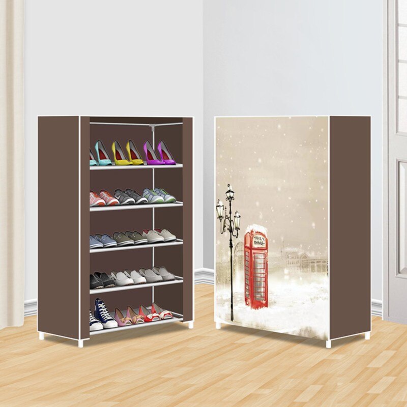 Multi-layer Shoe Rack Easy To Assemble Shoe Rack Portable Space Saving Household Furniture Shoe Rack Storage Rack Shoe Cabinet: A3