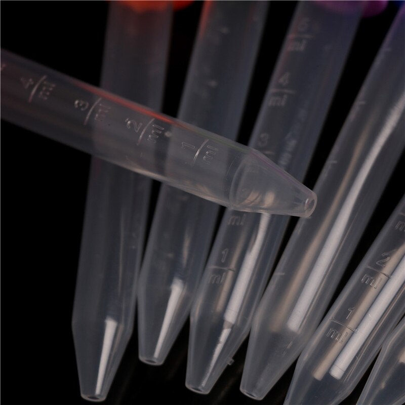 1/5 Pcs 5ml Silicone Pipette Liquid Food Dropper Plastic Baby Feeding Medicine Dropper Spoon Burette Infant Utensils