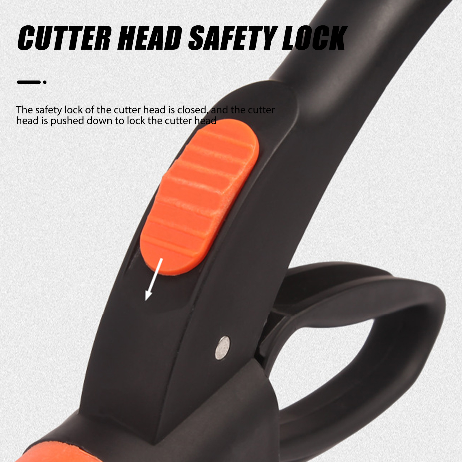 Forbici da giardino Cesoie da giardino per prato con testa di taglio rotante a 360 gradi Cesoie per erba da giardino per taglio bordi