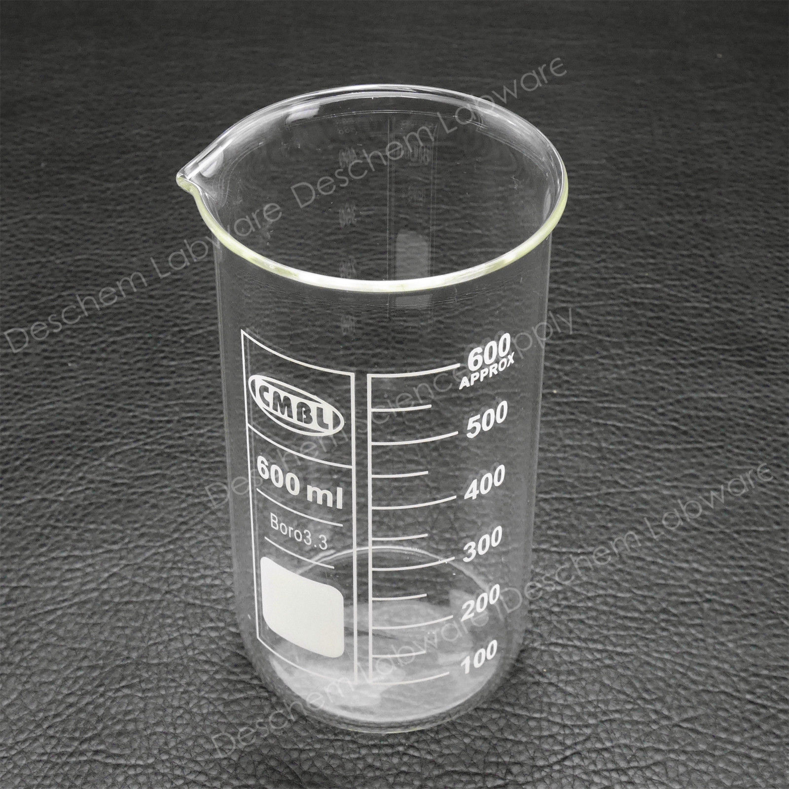 600ml Glass Beaker,Tall Form Chemical Lab Glassware