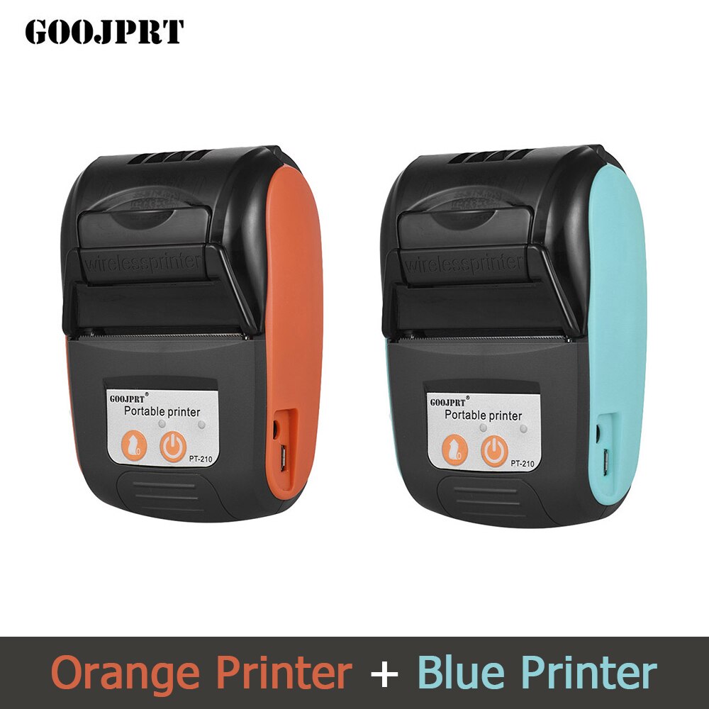 Draadloze Mini 58Mm Printer Draagbare Thermische Printer Bluetooth-Compatibele Telefoon Android Ios Pc Pocket Bill Impresoras
