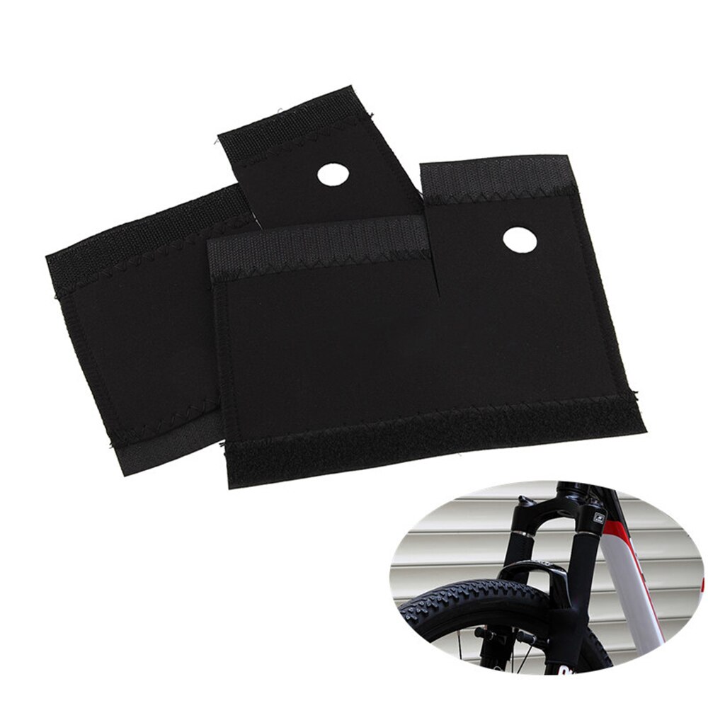 1 Paar Fiets Frame Chain Protector Fietsen Mtb Fiets Voorvork Beschermende Pad Guard Wrap Cover Set Fiets Accessoires