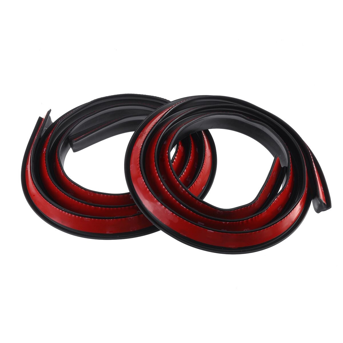 2x/4x Universele Rubber Auto Anti-Collision Wiel Wenkbrauw Spatbord Bescherming Sticker 1.5M Auto Wheel Arch strip
