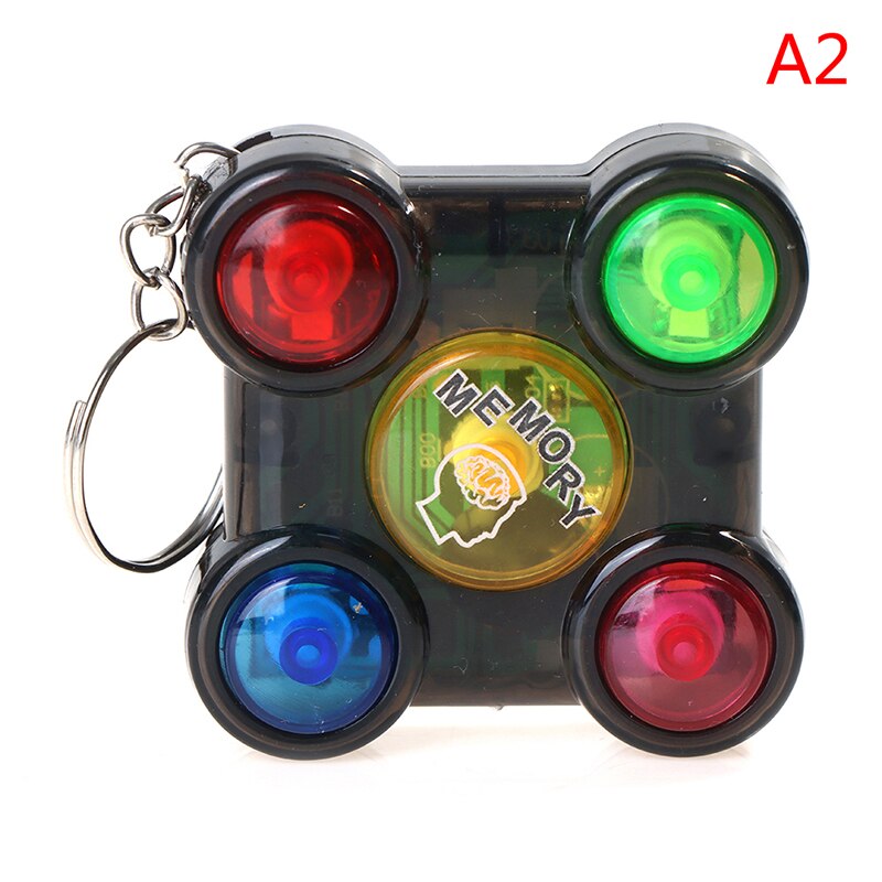 1Pc Volwassenen Kids Stress Relief Speelgoed Draagbare Kleurrijke Gamepad Vorm Geheugen Doolhof Kubus Gadget Sleutelhanger Educatief Doorbraak Game: A2