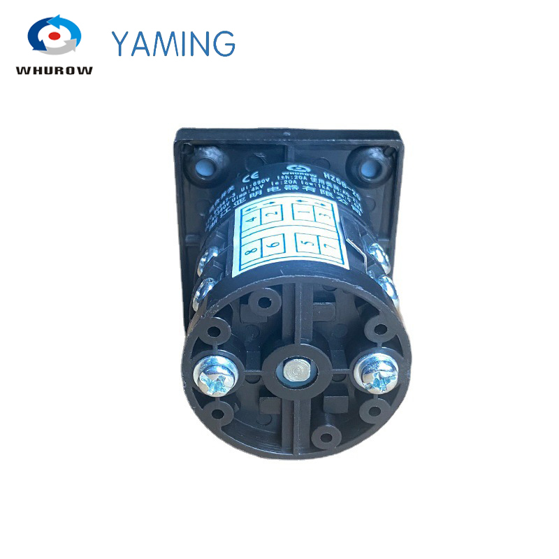 4 Position Rotary Cam Switch 380V 20A 2 Phases Electric Motor Changeover Selector Control Manufacturing HZ5B-20/2